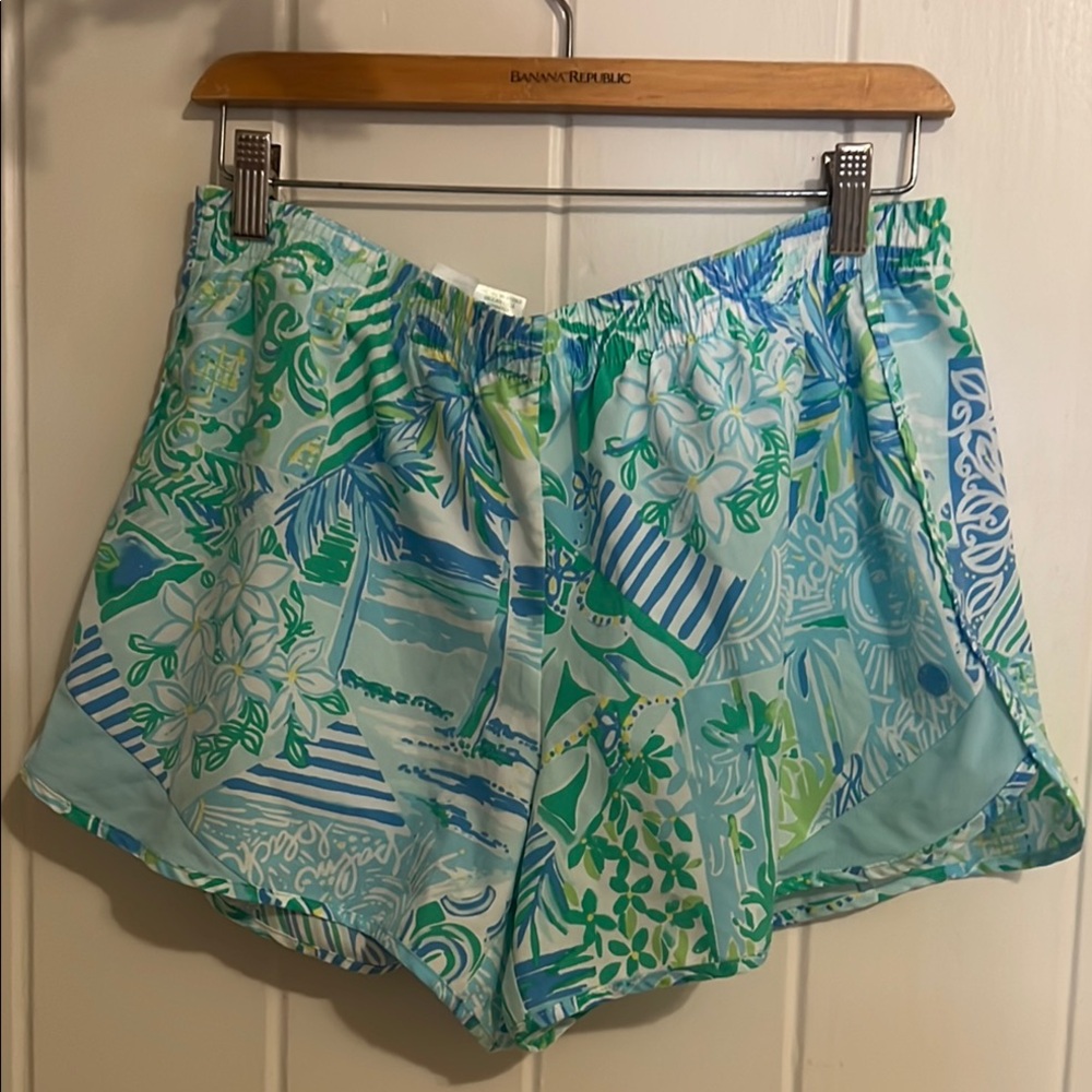 🔥🔥🔥Lilly pulitzer ocean blue print Large
